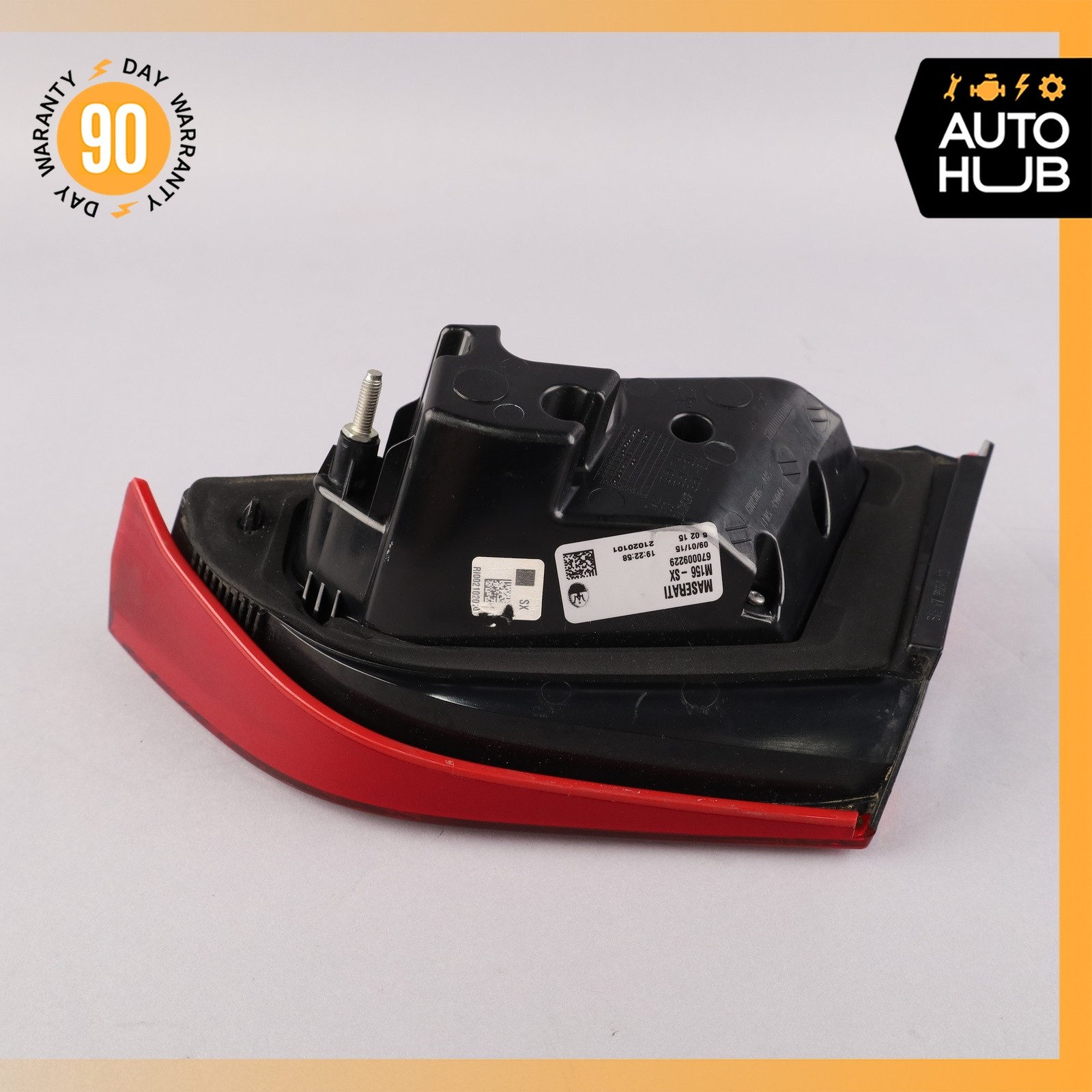 14-20 Maserati Quattroporte M156 Left Side Inner Tail Light Lamp 670009229 OEM
