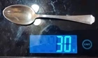 30 Grams Sterling Silver GORHAM PAT X Spoon Use Or Scrap Silverware 925