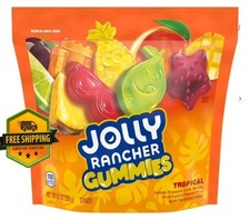 JOLLY RANCHER Tropical Fruit Flavored Gummies, 13 oz Bag