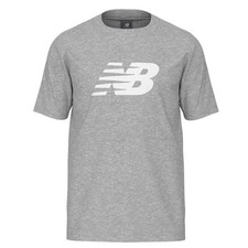 NWT New Balance Men's Athletics Cotton T-Shirt in Heather Grey size Medium