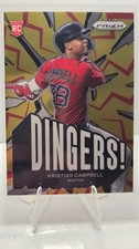 2025 Panini Prizm - Dingers! Kristian Campbell, Kristian Campbell #9 (RC)