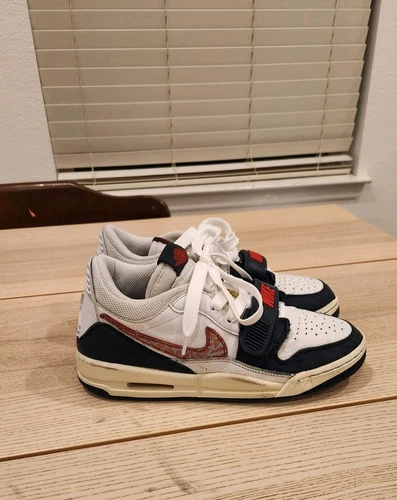 Nike Air Jordan Legacy 312 Low GS CD9054 146 scarpe da ginnastica ragazzo bianco grigio 6 anni