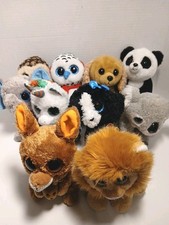 Lot of 10Ty Beanie Boos Plush Animals Assorted Bundle No Tag