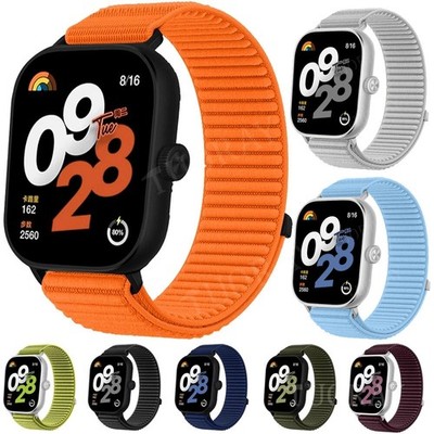 Sports Nylon Loop Strap Band For Xiaomi Mi Band 9 Pro/8 Pro / Redmi Watch 4 5 6