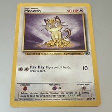 Meowth Common Jungle 56/64 LP - Buy 3 Get 2 Free on eBay
