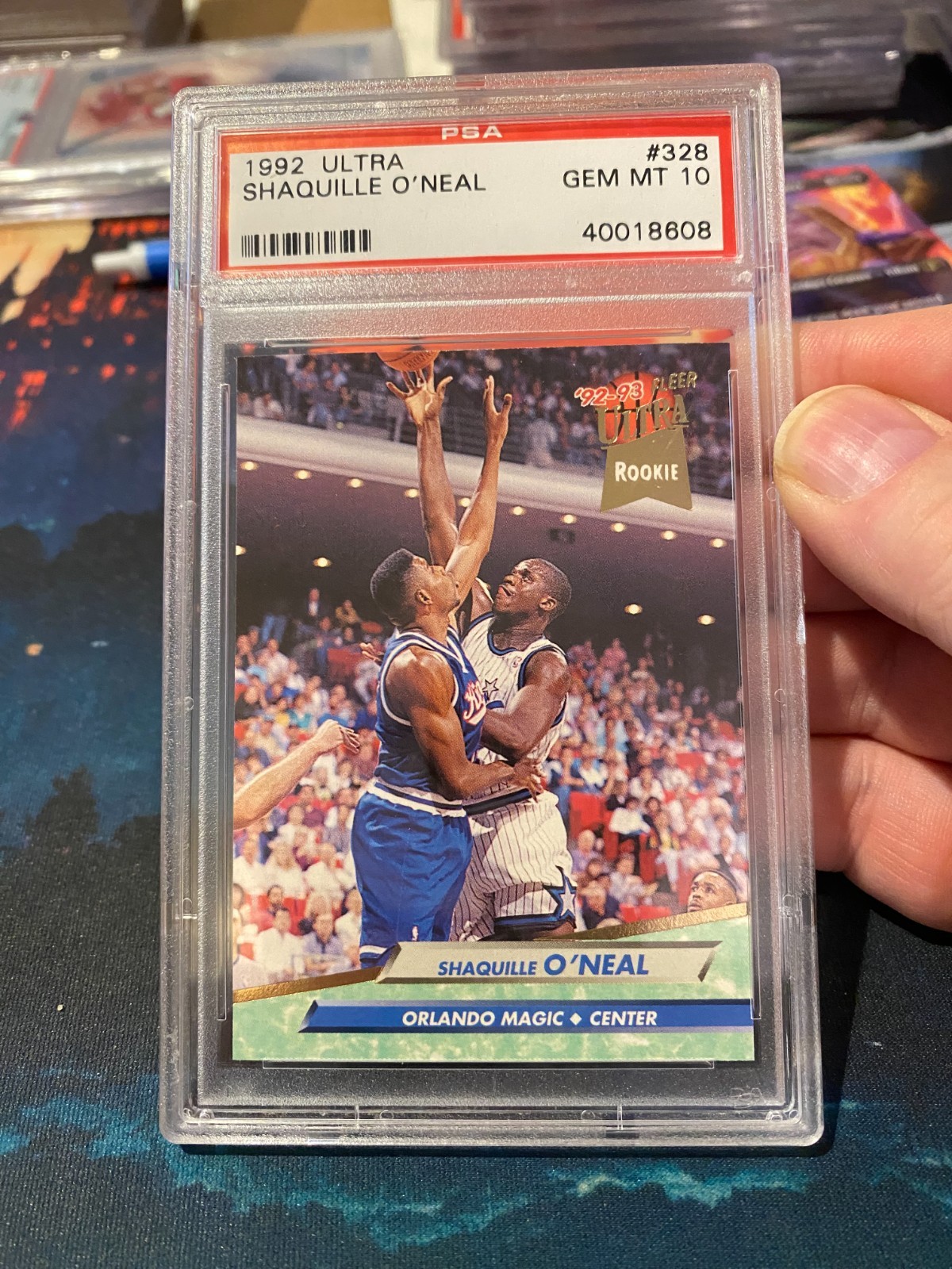 1992 Ultra Shaquille O'neal PSA 10 Rookie Card