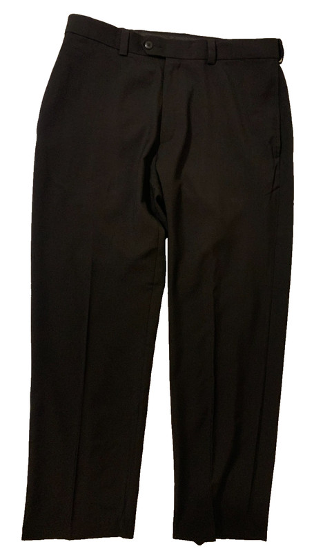 Men's Hagger Black Classic Fit Dress Pants SIze 34x29 No Reserve