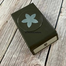 5 PETAL FLOWER Paper Punch Stampin Up Flat Slim Locking