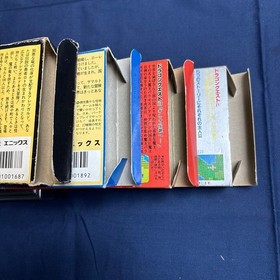 Famicom Dragon Quest 1 2 3 4 Set Box Manual Tested NES Japan Lot DQ3 B Mark Rare