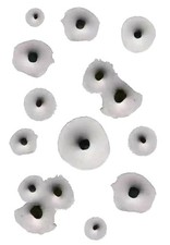 Realistic Bullet Holes Sticker Sheet Assorted Bullet Hole Stickers Variation 7 Realistic Bullet Holes Sticker Sheet Assorted Bullet Hole Stickers Variation 7