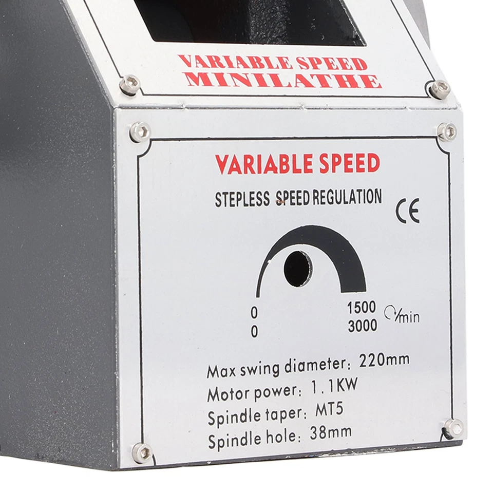 Mini Lathe Speed Controller 3000RPM Variable Speed Control Box For MX‑600A 8 HLF - Image 4 of 4