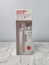 SwitchBot W2701600 Blind Tilt Motorized Blind Opener Solar Panel White New