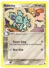 Nidorina (Delta Species) - 34/101 - Uncommon x1 EX Dragon Frontiers Heavily Play
