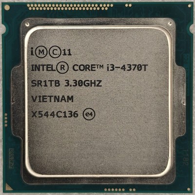 Intel Core i3-4370T SR1TB Dual Core Processor 3.3 GHz, Socket LGA1150, 35W CPU