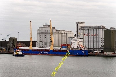 Photo 6x4 Alexandra Dock and Odlums Silos Ringsend/O1833 The Odlums flou c2016