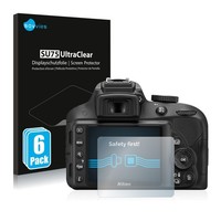6X Schutzfolie FüR Nikon D3300 Display Schutz Folie