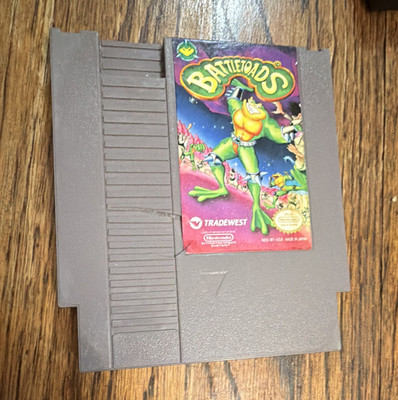 Tradewest Battletoads for Nintendo NES Game Cartridge Battletoads Series