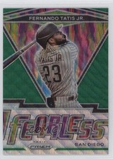 2021 Panini Prizm Fearless Green Wave Prizm Fernando Tatis Jr #FR-15 0mm9