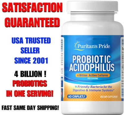 PROBIOTIC   4  B I L L I ON     60Capsules   Trusted  Brand!    #1 USA Seller