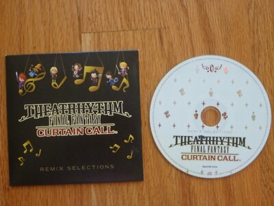 Theatrhythm Final Fantasy Curtain Call Remix Selections CD 5T Anime Square  Enix