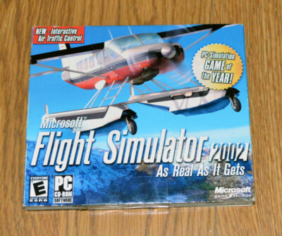 Microsoft Flight Simulator As Real As It Gets Game of the Year 2002