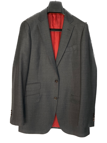 SUITSUPPLY SUIT SUPPLY 'Sienna Int.' Sz 40L Grey Suit - STAPLE