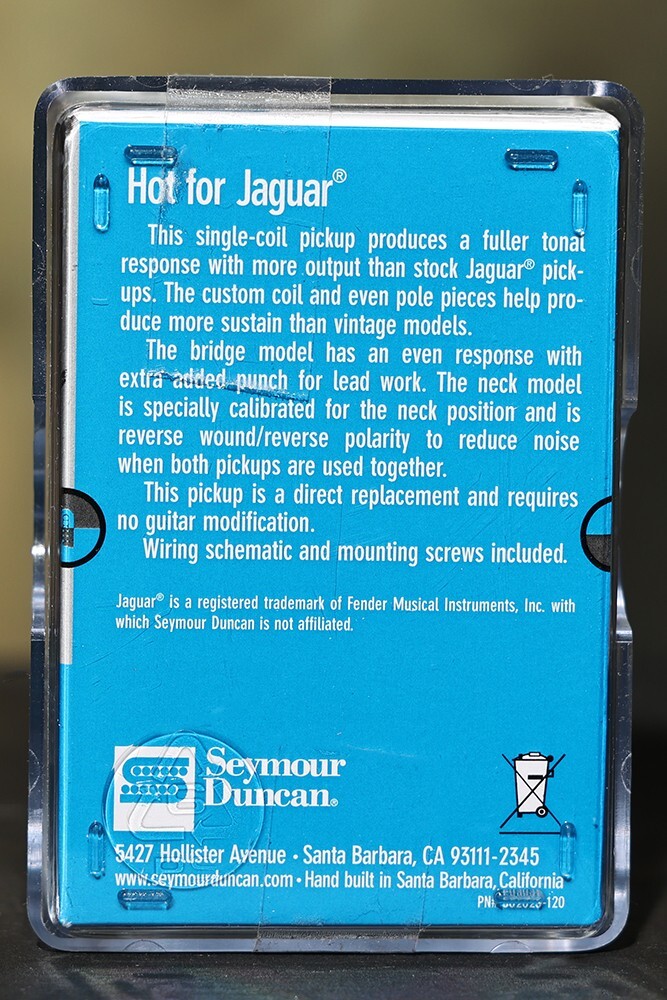 ギター SEYMOUR DUNCAN SJAG-2n Hot for Jaguer Seymour Duncan SJAG-2n Hot for Jaguar Neck Pickup New with