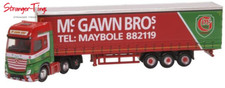 Oxford Diecast Mercedes Actros Curtainside McGawn Bros N Gauge