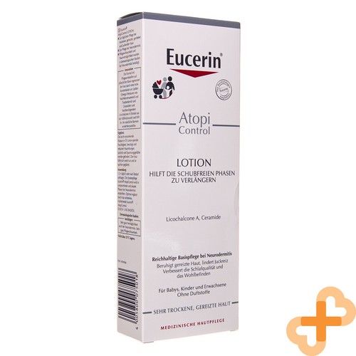 Eucerin Atopicontrol Atópica Dermatitis Seco Irritado Piel Loción 250ml - Imagen 3 de 12
