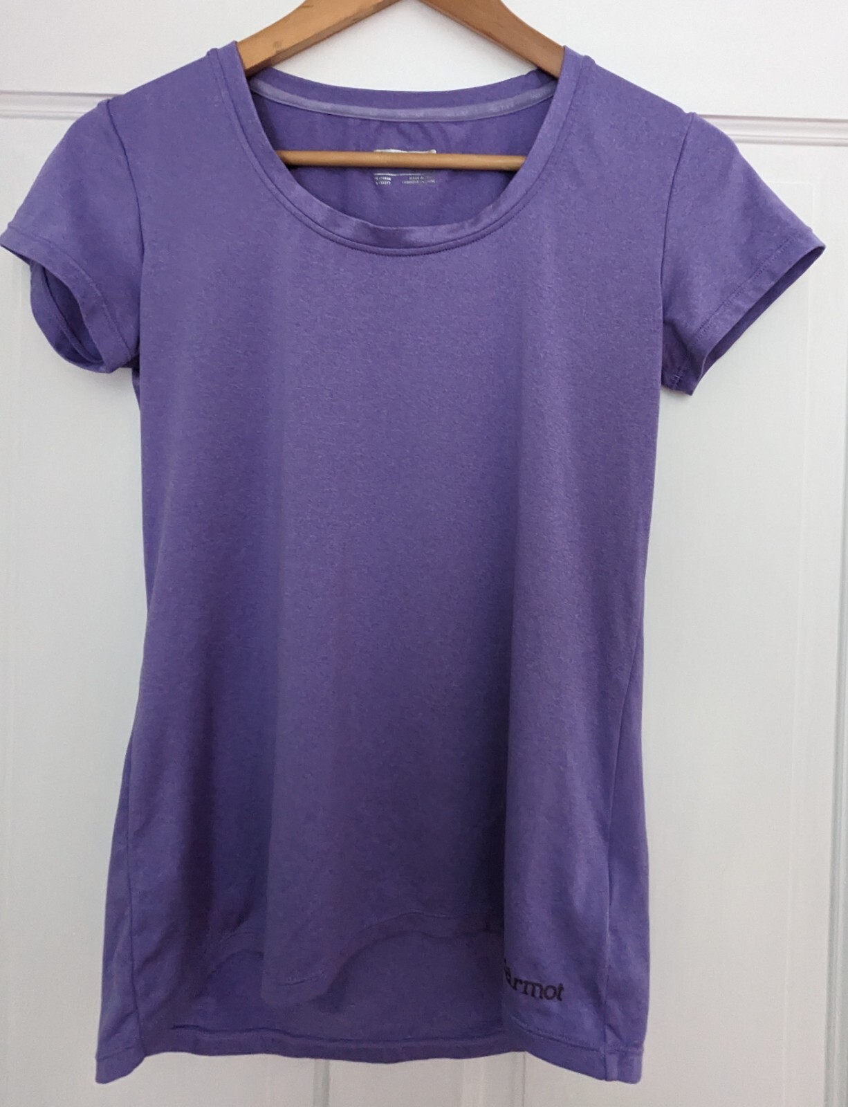 MARMOT stretch polyester/elastane lilac scoop nec… - image 1