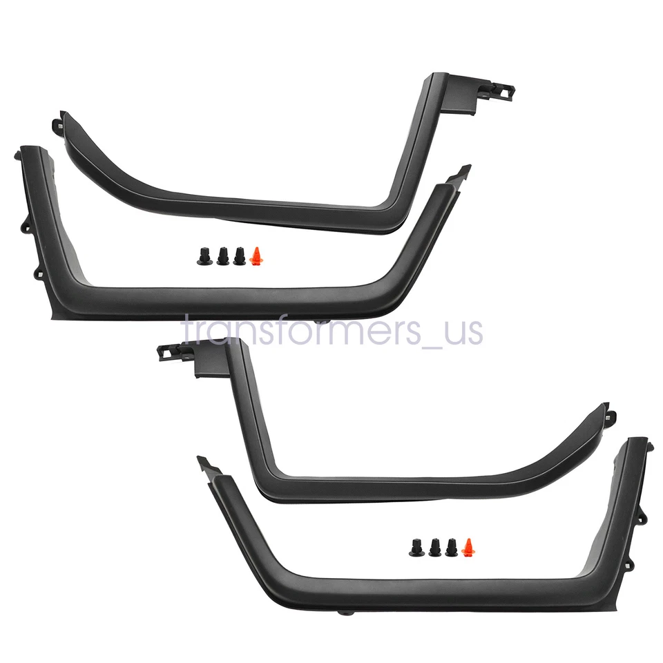 MOLDURA ACAMPANADA DELANTERA Y TRASERA IZQUIERDA Y DERECHA APTA PARA TOYOTA FJ CRUISER 2007-2014 NUEVO Foto 3 de 4