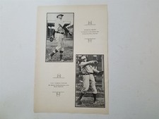Mordecai Brown & Heinie Wagner 1911 Baseball Magazine Supplement EXTREMELY RARE!