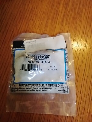 Mercury QuickSilver OEM 25-855362001 Grommet.