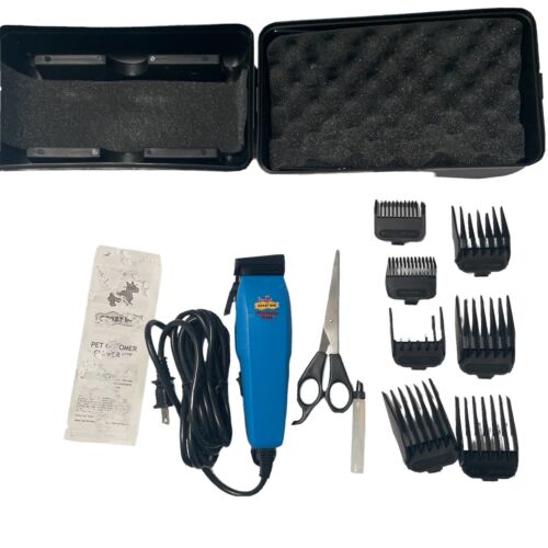 Crazy Dog Professional Pet Grooming Kit Clipper Set Titanium Blades - Picture 1 of 4