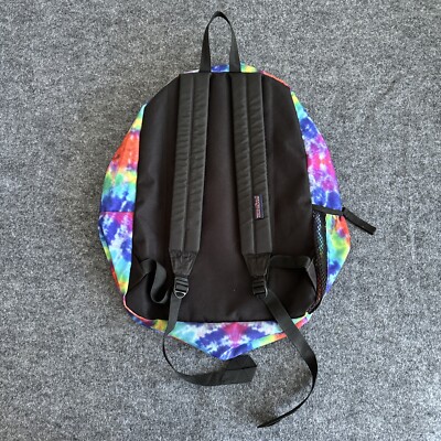 Jansport Hippie Days Bright Colorful Tie Dye Backpack | eBay display picture 1