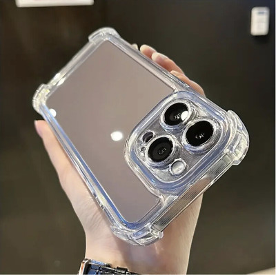 Hülle für iPhone 17 16 15 14 13 11 12 8 7 Klar Gorilla Stoßfest Bumper Cover