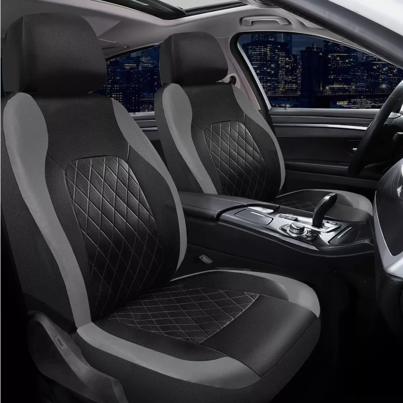 Faux Leather Full Set Car 5 Seat Covers for Infiniti fx35 fx45 m35 g35 ex35 g37 - Image 2 of 4