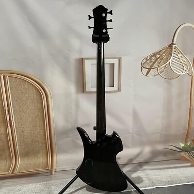 B.C.Rich中古Mockingbird-650 5 String BC Rich Mockingbird Plus Electric Bass Guitar Gray