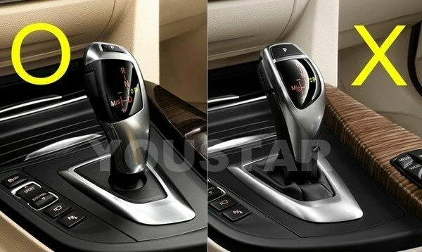 Ajuste directo 3D CARBONO GENUINO perilla de cambio embellecedor BMW F22 F30 F32 F10 F12 F01 F15 X5 Foto 2 de 4