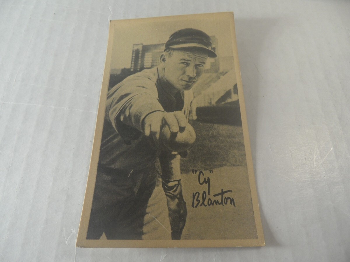 3A-9 1936 Goudey Wide Pen Premium series (R314) CY BLANTON