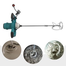 Industrial Electric Concrete Cement Mixer Plaster Mortar Mixing Machine 6 Speed