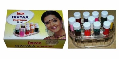 Flüssiges Kumkum Bindi: 11 Farben je 1,5 g