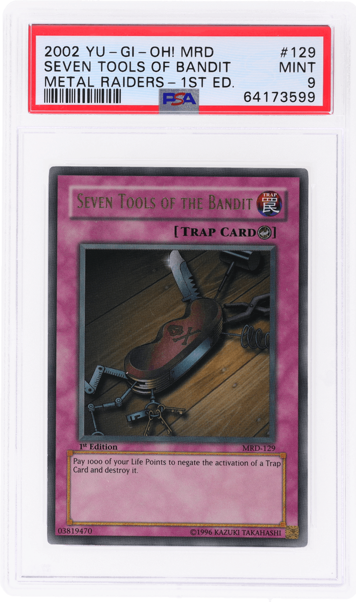 2002 Metal Seven Tools of the Bandit Ur Yu-Gi-Oh Raiders 1st
