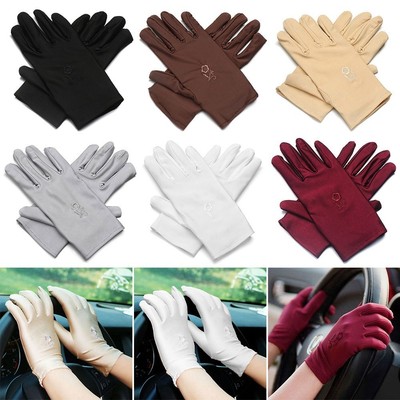Spitzen-Handschuhe Für Damen – Lang, Beige, Größe M, Perfekt Für Hochzeit, Party Oder Steampunk-Outfits