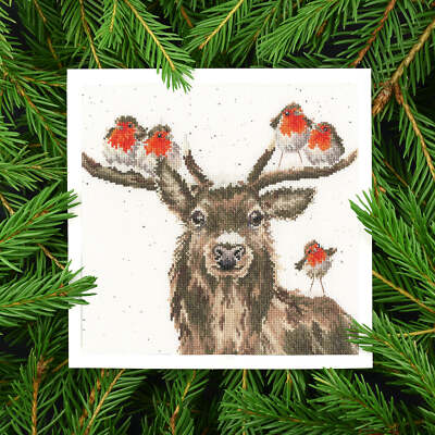 Festive Friends XHD110 Bothy Threads Counted Cross Stitch Kit