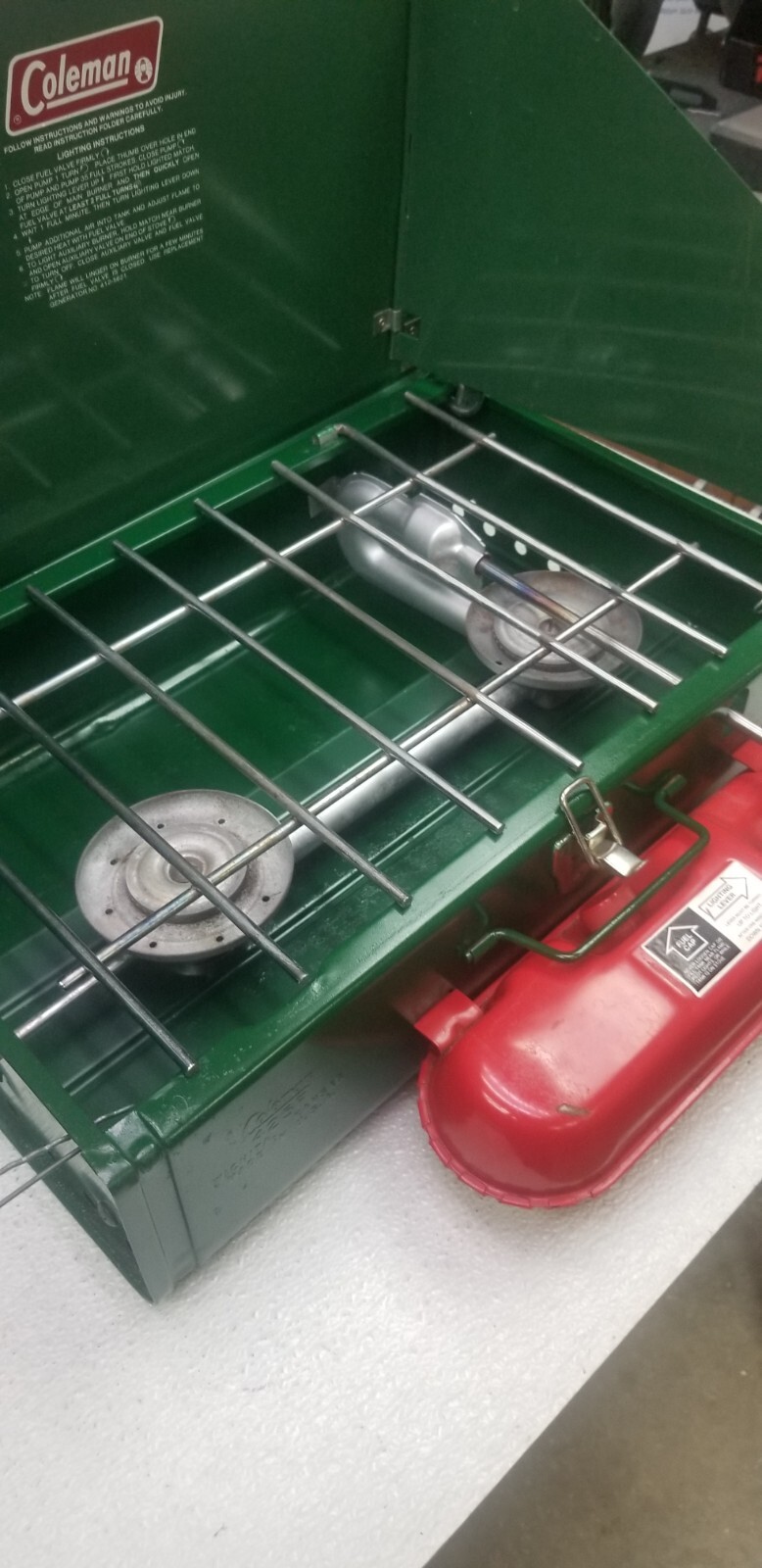 Coleman Camp Stove 425 F Date 2/82 eBay