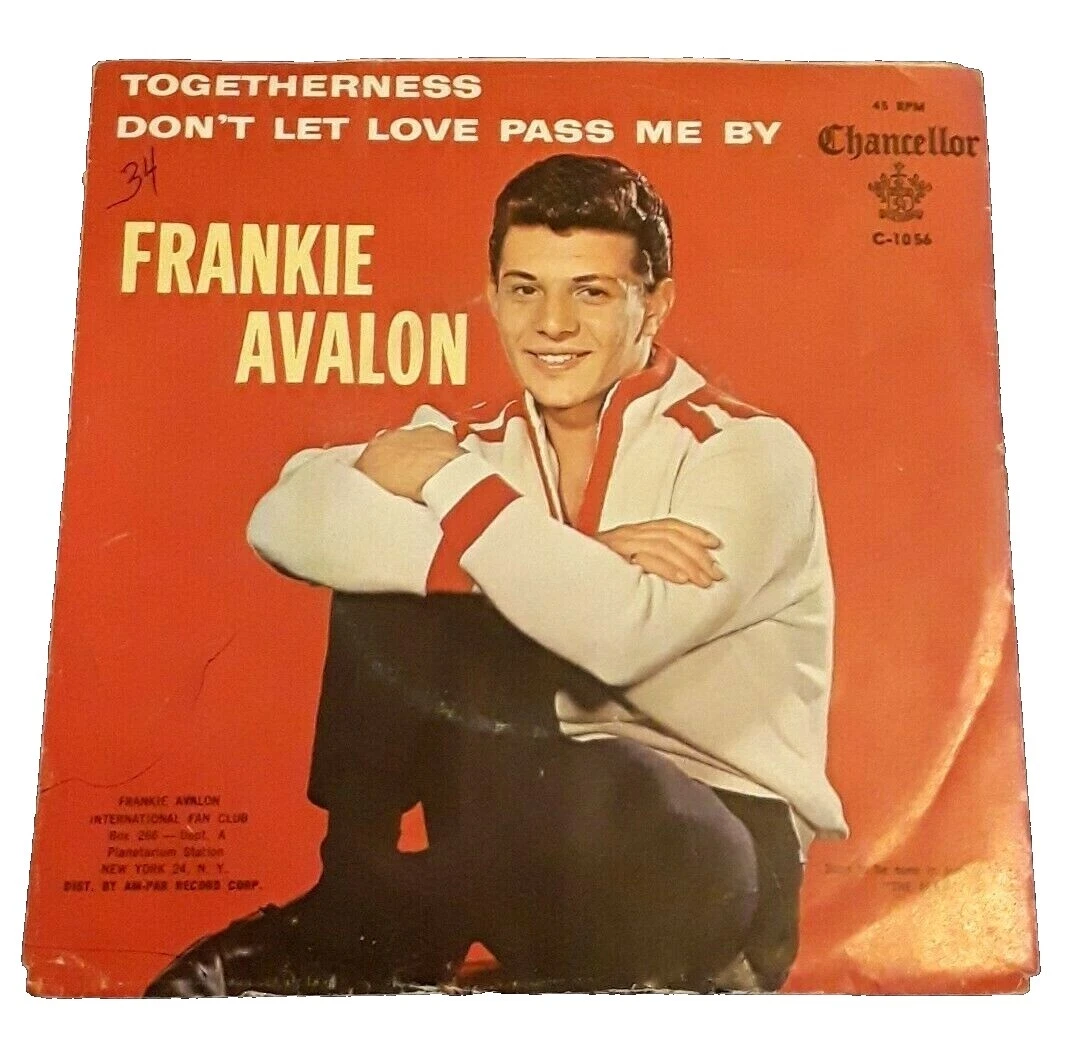 Frankie Avalon Near Mint (NM or M -) Single Vinyl Records