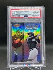 Luis Robert 2020 Bowman's Best Franchise Favorites RC PSA 10 Rookie Card #FFA-LR