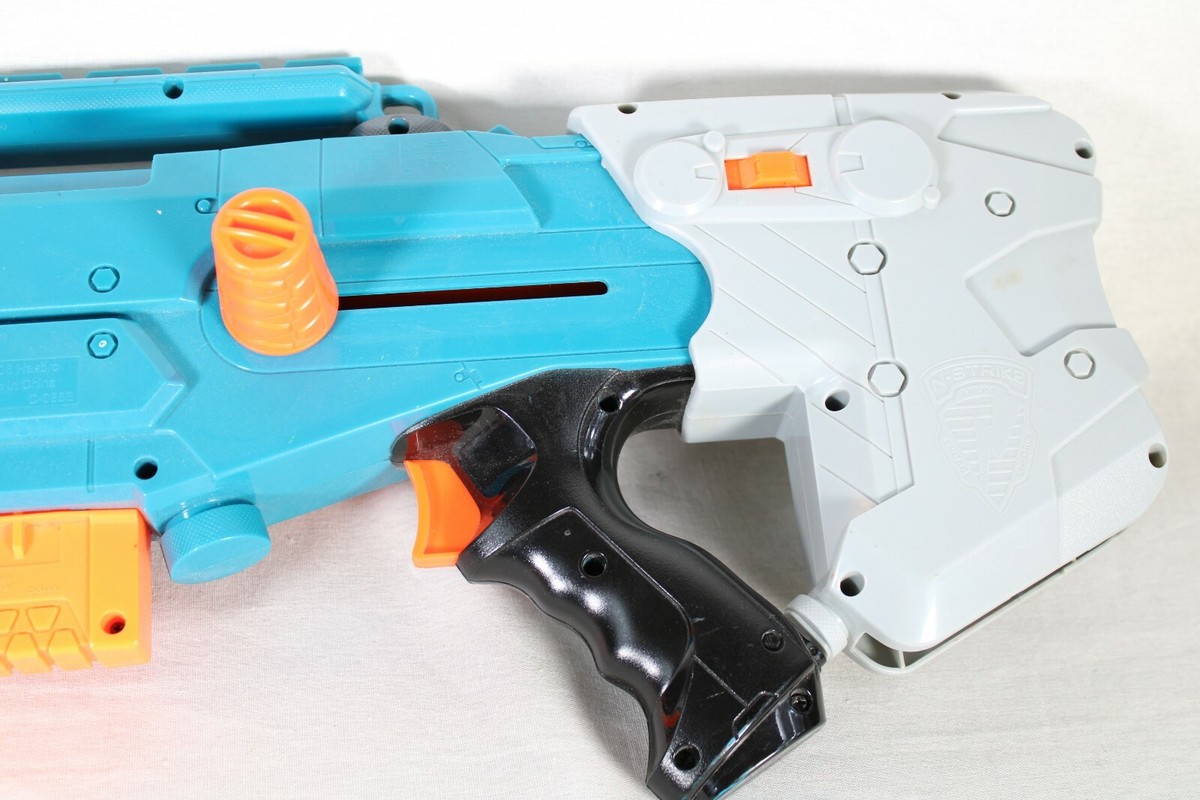 RARE Nerf Longshot CS-6 Sniper Rifle Z Dart Blaster Gun with