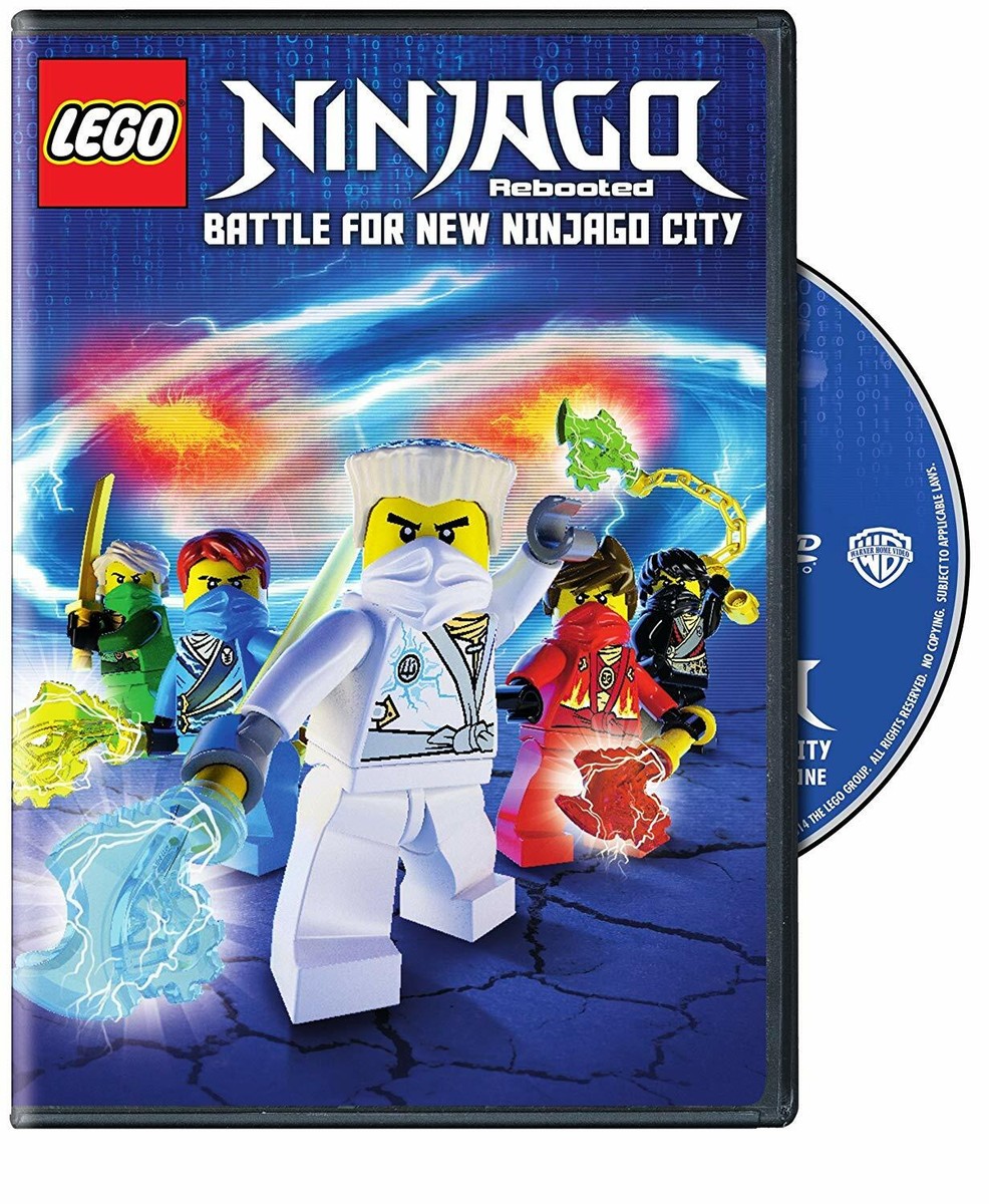 DVD - Animation - Ninjago Rebooted: Battle for New Ninjago City